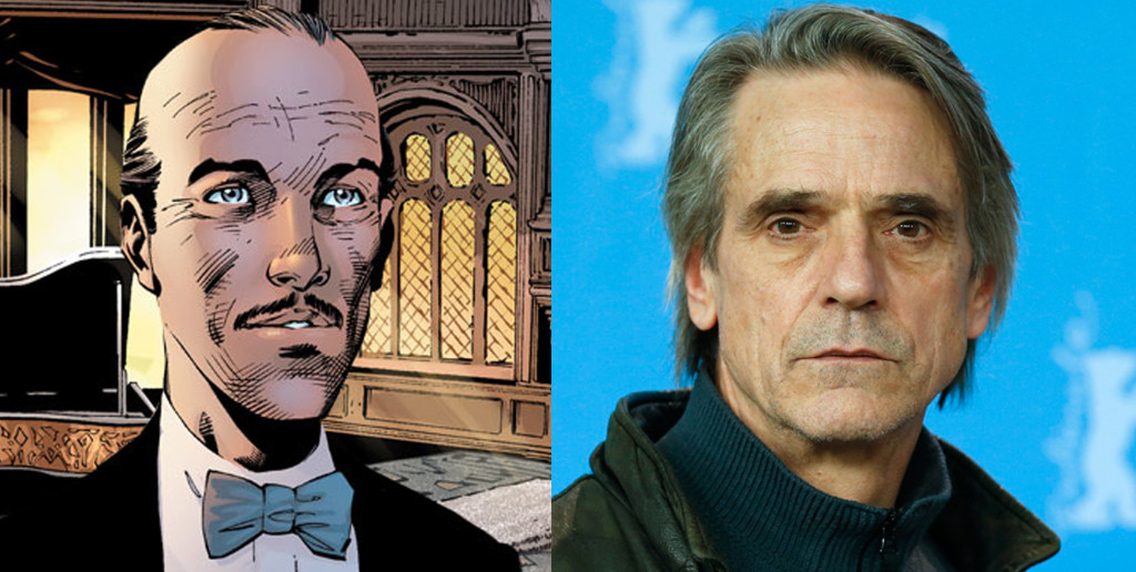 Jeremy Irons Talks Alfred in Batman v Superman