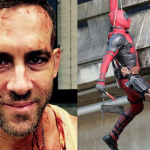 Ryan Reynolds Posts Bloody Deadpool Image! See Deadpool Fight Colossus!