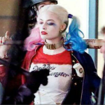 Margot Robbie as Harley Quinn on the Set of Suicide Squad!