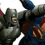 New Batman v Superman Promo Art Show Superman Choking Batman!