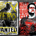 New Batman v Superman Promo Art Shows Graffiti on Our Heroes!