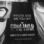 Jeremy Renner Shows Off Captain America Civil War Poster! Whose Side Are You On?