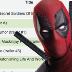 Deadpool Trailer Classified and Here Soon!