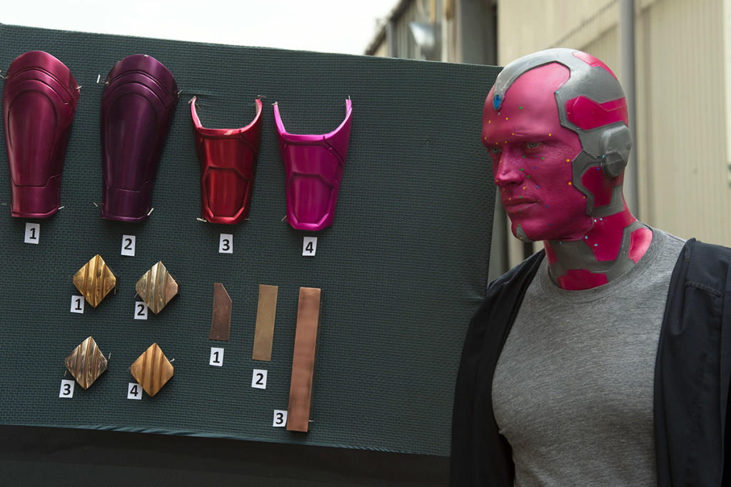 See How Paul Bettany Turned into Vision for Avengers Age of Ultron