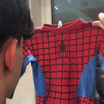 Tom Holland Reveals His First Spider-Man Costume! (Wah Wah)