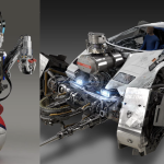 Fantastic Four Scrapped Concept Designs for H.E.R.B.I.E. and the Fantasticar