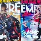 Harley Quinn and Deadshot Get Suicide Squad Empire Magazine Covers