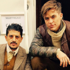 First Look at Chris Pine as Steve Trevor on the Wonder Woman Set!