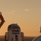 C-3PO and R2-D2 Meet BB8 in New Star Wars The Force Awakens Promo Clip