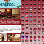 Deadpool Emojis and Newsletter Continue 12 Days of Deadpool