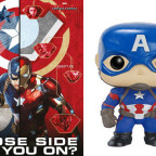 New Captain America Civil War Promo Posters and Funko Pop Toys