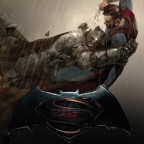 New Batman v Superman Fighting Promo Art and Affleck and Cavill on GMA