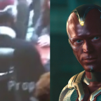 Vision Wears a Suit in Captain America Civil War Footage