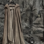 Star Wars Episode 8 BTS Image of Luke’s Cloak as Production Almost  Finished
