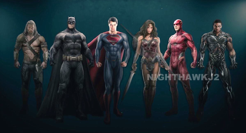 Justice League Concept Art Featuring The Flash and Cyborg!