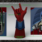 Spider-Man Web Shooters Concept Art from Captain America Civil War