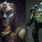 Alternate Concept Art of Casey Jones and Krang for TMNT 2