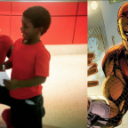 Tom Holland Wears Spider-Man Costume for Kids and Cast Sheet Leaks Revealing Villain