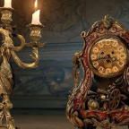 FIRST LOOK at Clogsworth and Lumiere from Beauty and the Beast