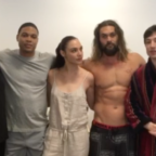 Justice League Cast Gives Us a Message From the Set