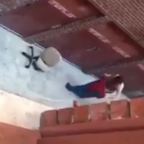 Possible Spider-Man Homecoming Set Video of Tom Holland Quickly Changing into Spider-Man Costume