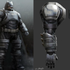 Armored Batsuit Concept Art Revealed for Batman v Superman