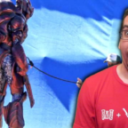 Clear Look at an Atlantean Soldier from the Aquaman Set