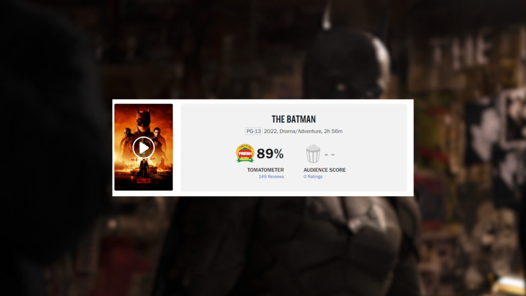 The Batman Reviews Are Rolling In