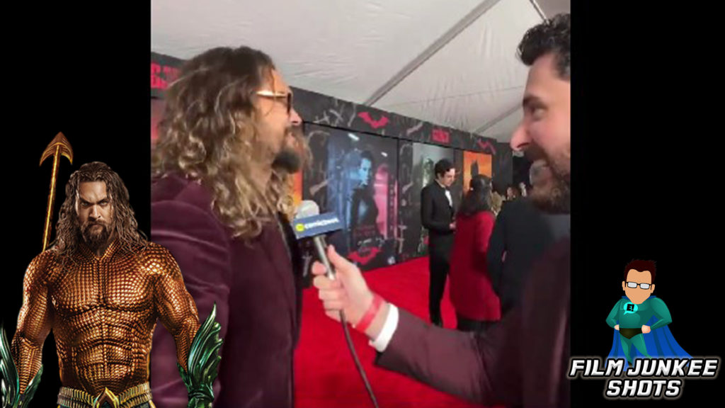 Jason Momoa Gets Asked Peacemaker Aquaman Joke – Film Junkee #Shorts