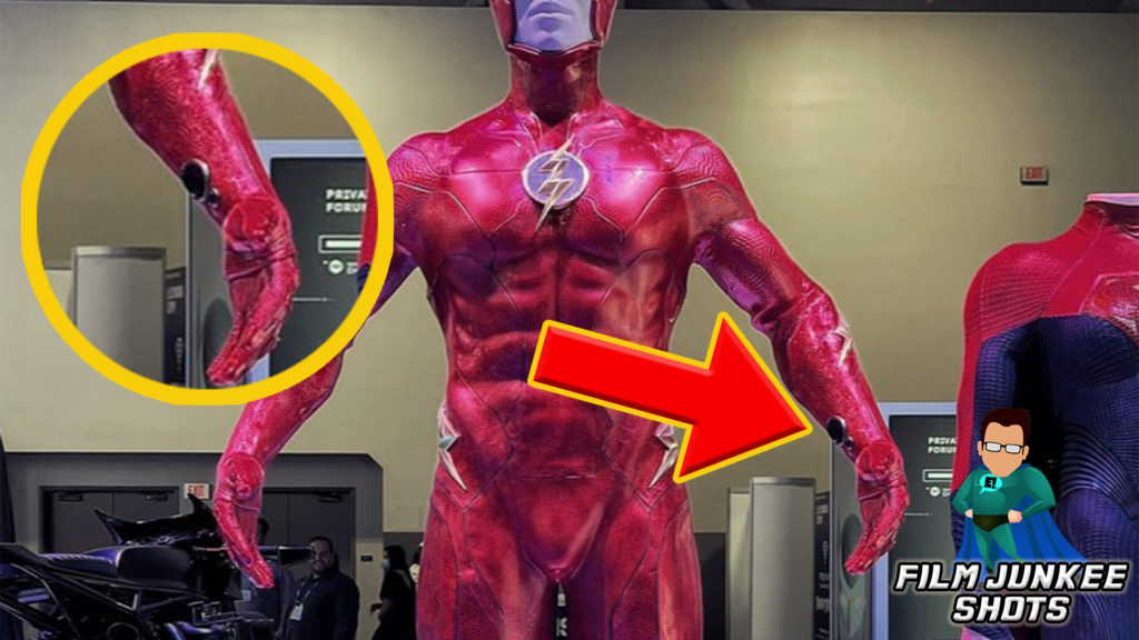 The New Flash Suit has a Mystery Circle on it – Film Junkee Shots