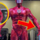 The New Flash Suit has a Mystery Circle on it – Film Junkee Shots