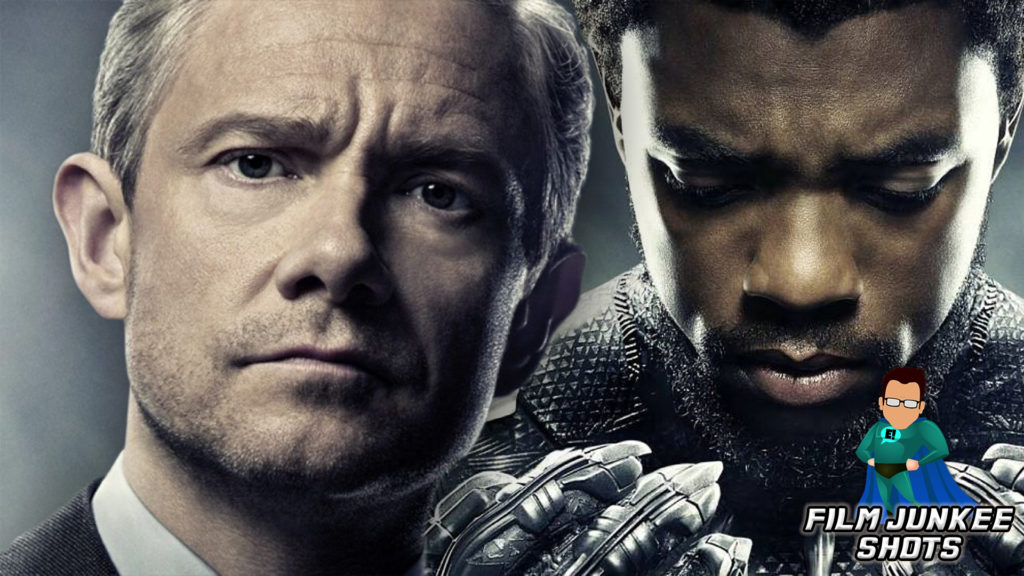BLACK PANTHER 2: Martin Freeman Talks Missing Chadwick Boseman – Film Junkee Shots