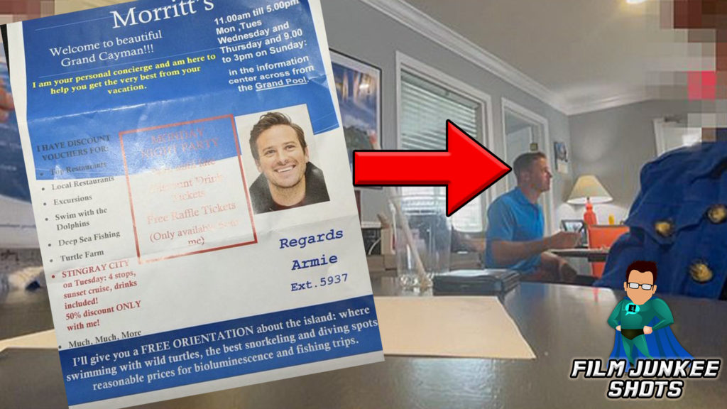 Armie Hammer is Broke and Working at a Resort – Film Junkee Shots