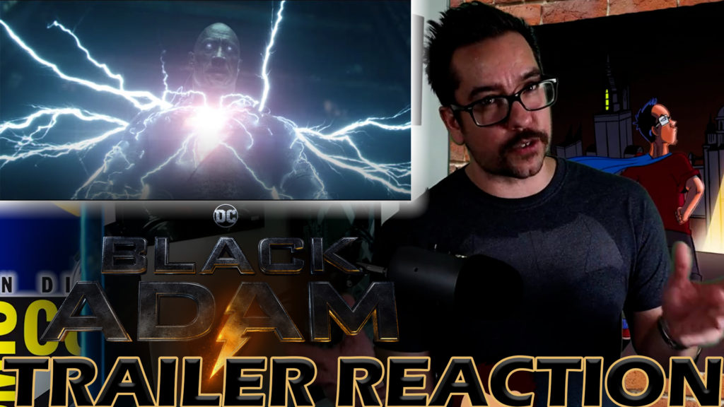 Black Adam Comic Con Trailer Reaction