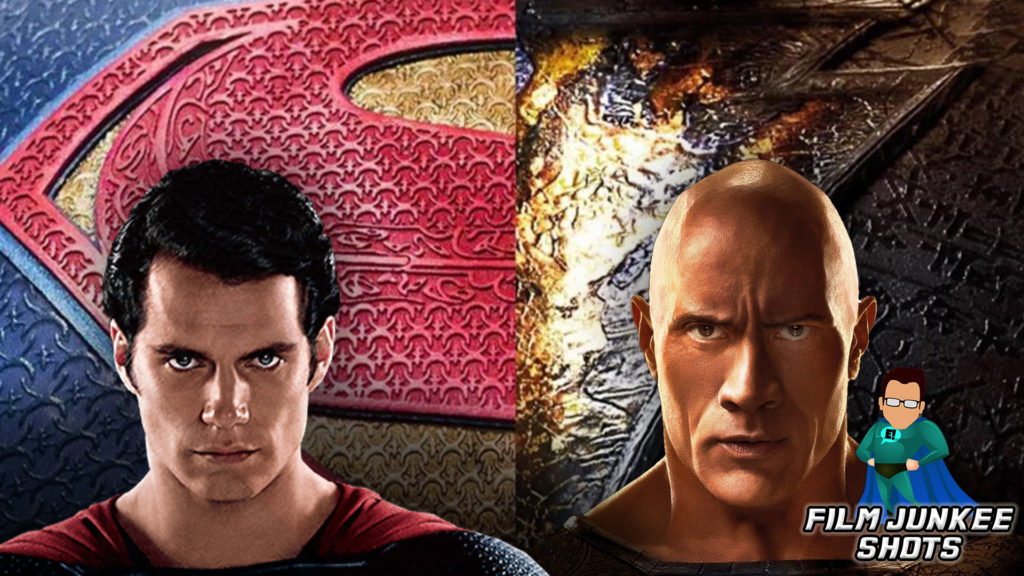 #HenryCavillSuperman Dwayne Johnson Black Adam Tweet – Film Junkee Shots