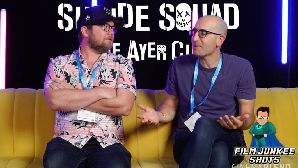 Ayer Cut Support from Harley Quinn Showrunners – Film Junkee Shots