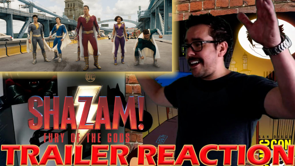 SHAZAM Fury of the Gods Trailer Reaction