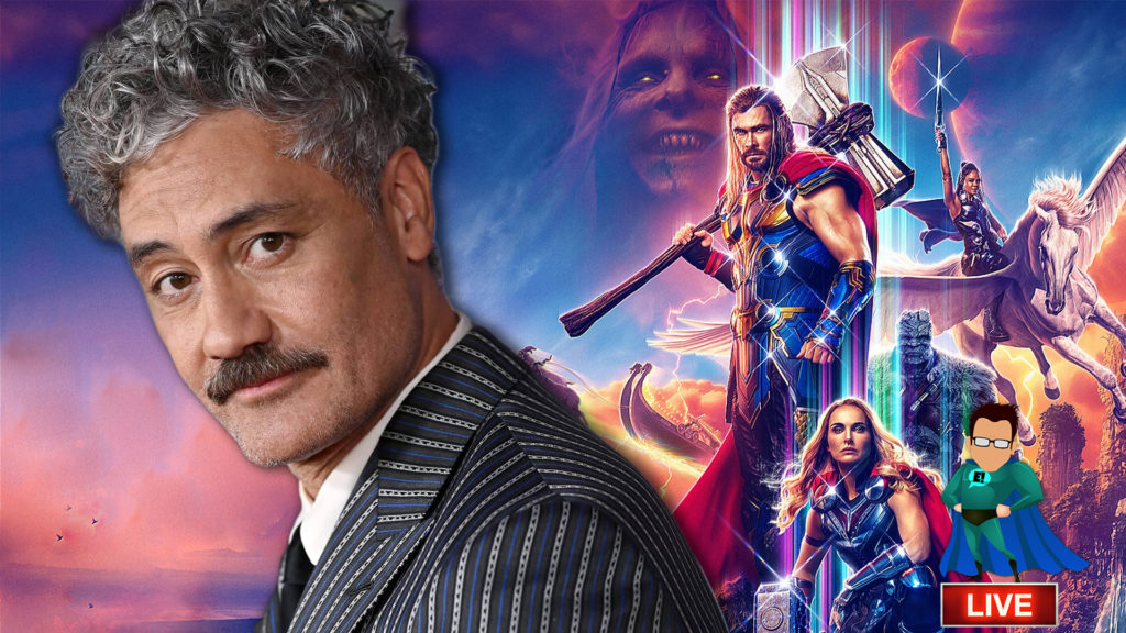 Taika Waititi and His Odd Thor Love and Thunder Press – Film Junkee Live