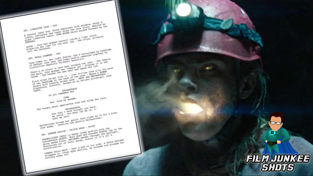 Ayer Cut Script Pages – Film Junkee Shots