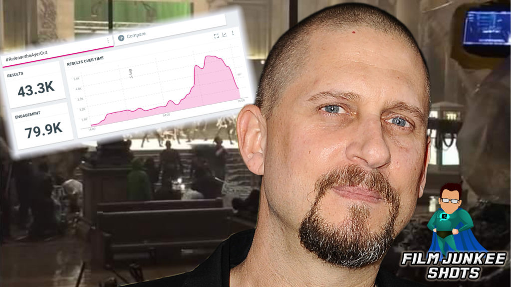 #ReleasetheAyerCut Trends and New BTS Image – Film Junkee Shots