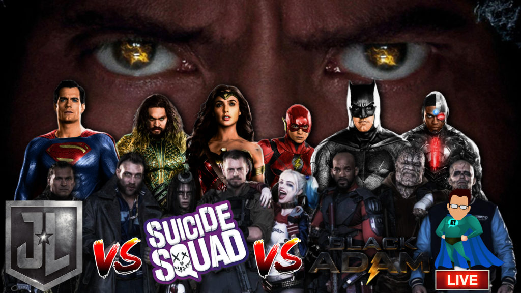 Justice League Vs. Suicide Squad Vs. Black Adam – Film Junkee Live