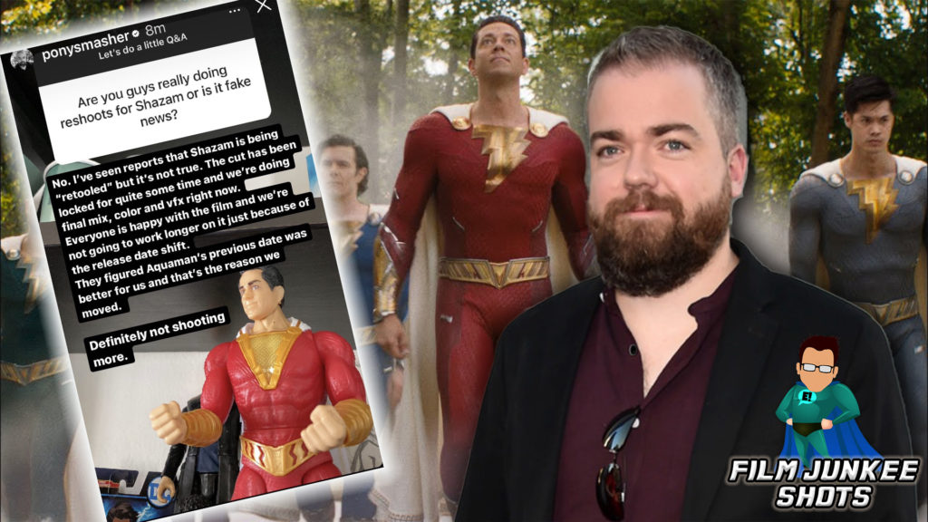 Shazam 2 is Pictured Locked – Film Junkee Shots