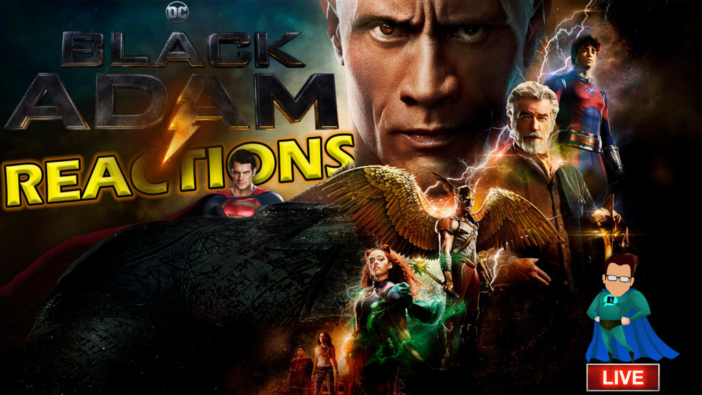 Black Adam Reactions. Will the Henry Cavill Superman Cameo Leak Tonight? – Film Junkee Live