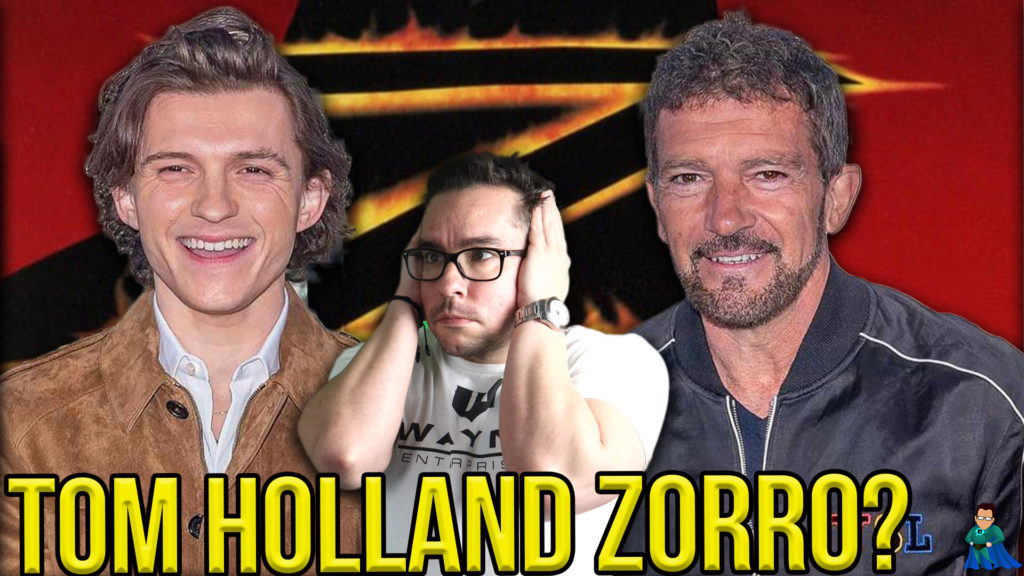 Antonio Banderas Fancasts TOM HOLLAND for Zorro – Film Junkee Shots