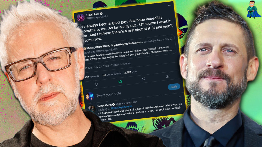 Have David Ayer and James Gunn Discussed the Ayer Cut Release? – Film Junkee Shots