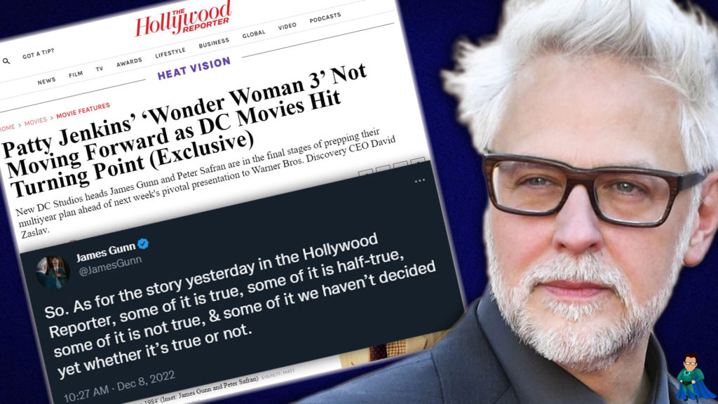 James Gunn Responds to DC Universe THR Article