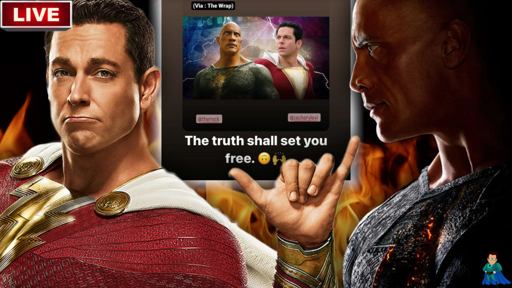 Zachary Levi Calls Out Dwayne Johnson on Shazam Cameo – Film Junkee Live