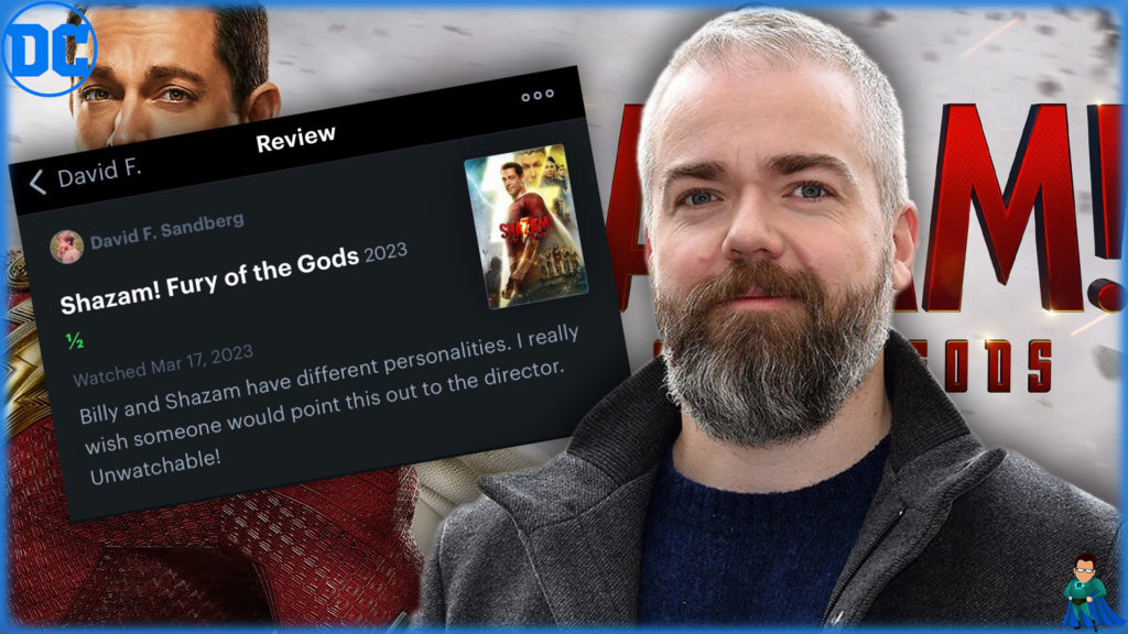 Shazam 2 HILARIOUS Bad Review from David F. Sandberg