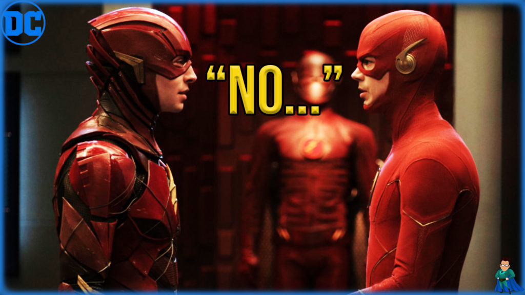 Grant Gustin DENIES Being in The Flash Movie