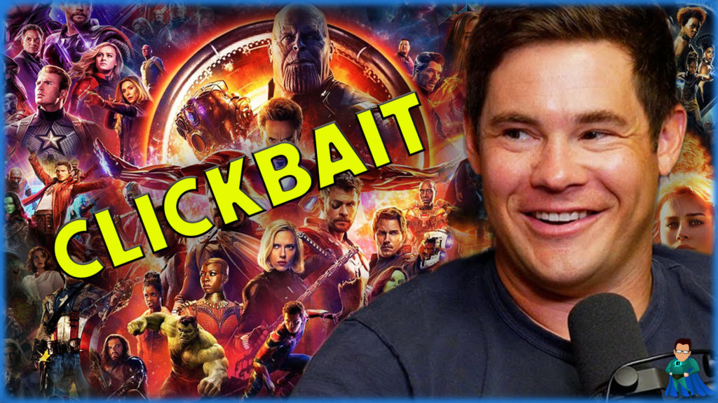 Adam Devine CALLS OUT Marvel Comments Clickbait